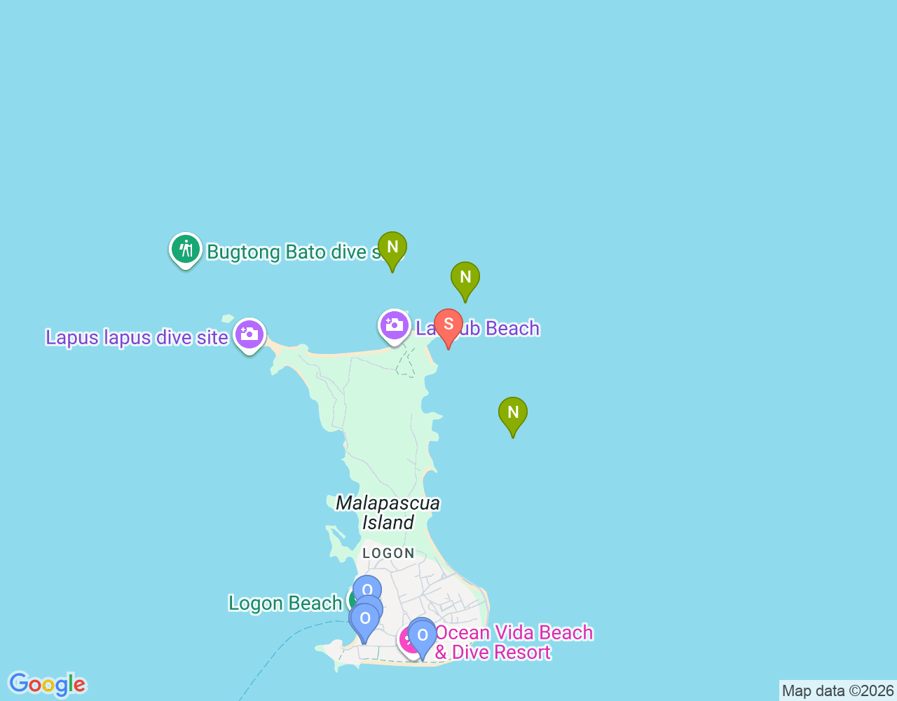 Mapa de ubicación de Ka-Osting / Bantigue