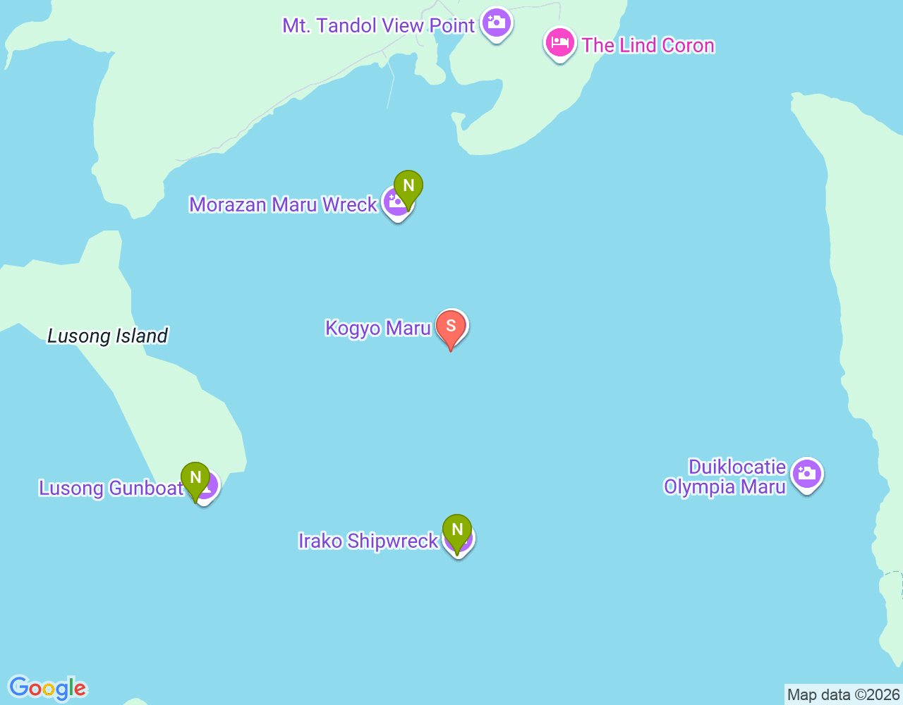 Mapa da localização de Kogyo