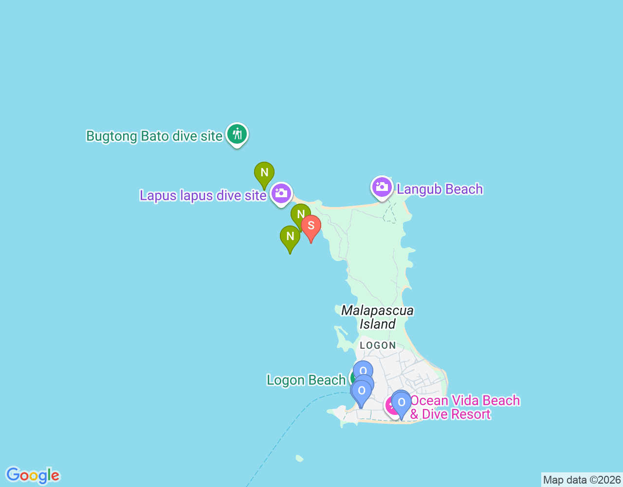 Mapa da localização de Lighthouse