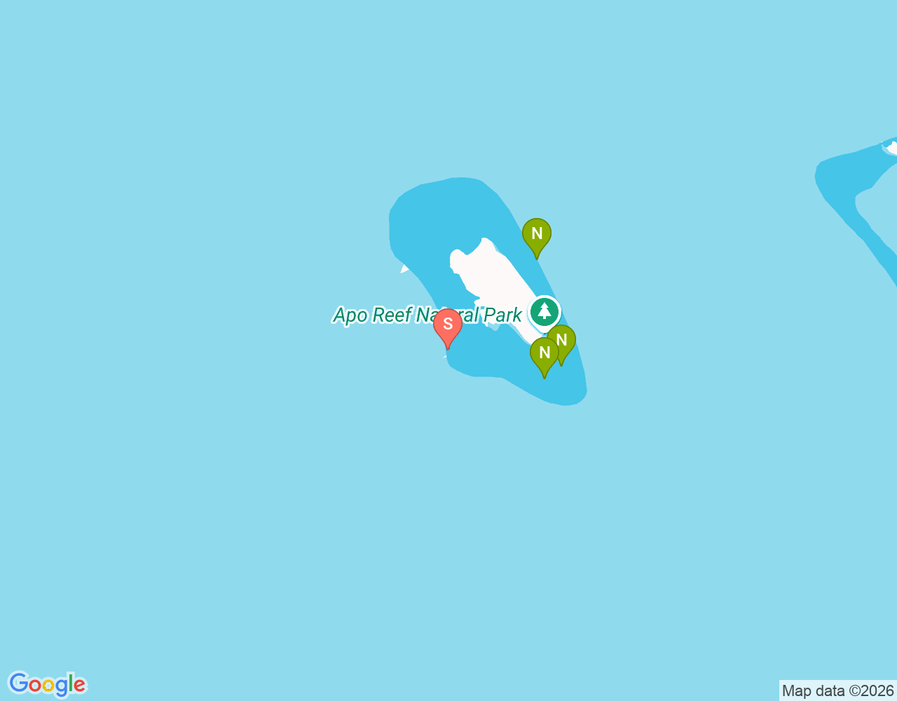 Mapa da localização de Mabuti