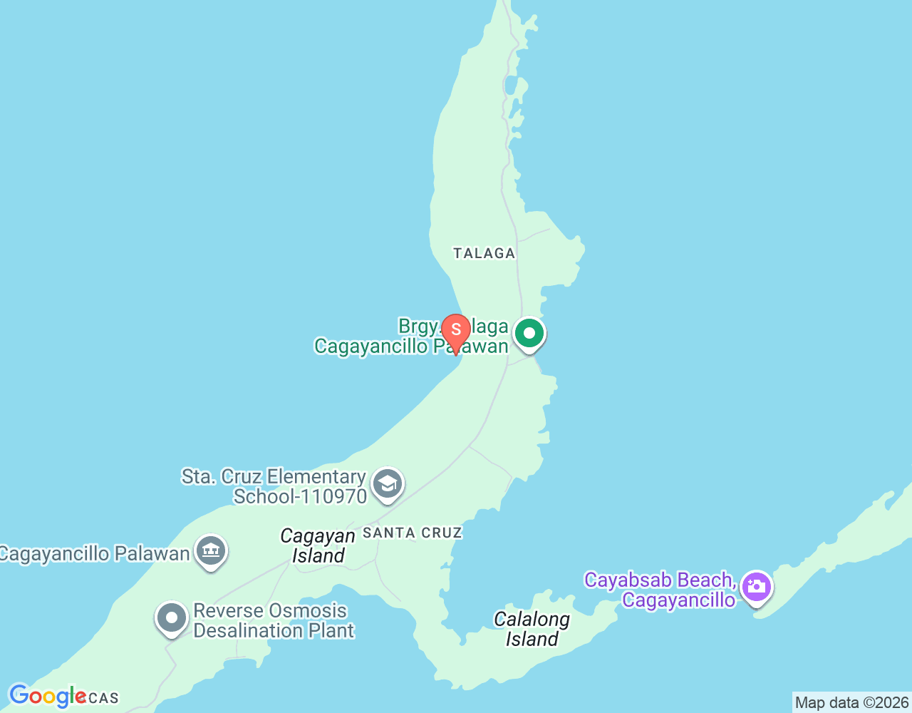 Mapa da localização de Mamaan