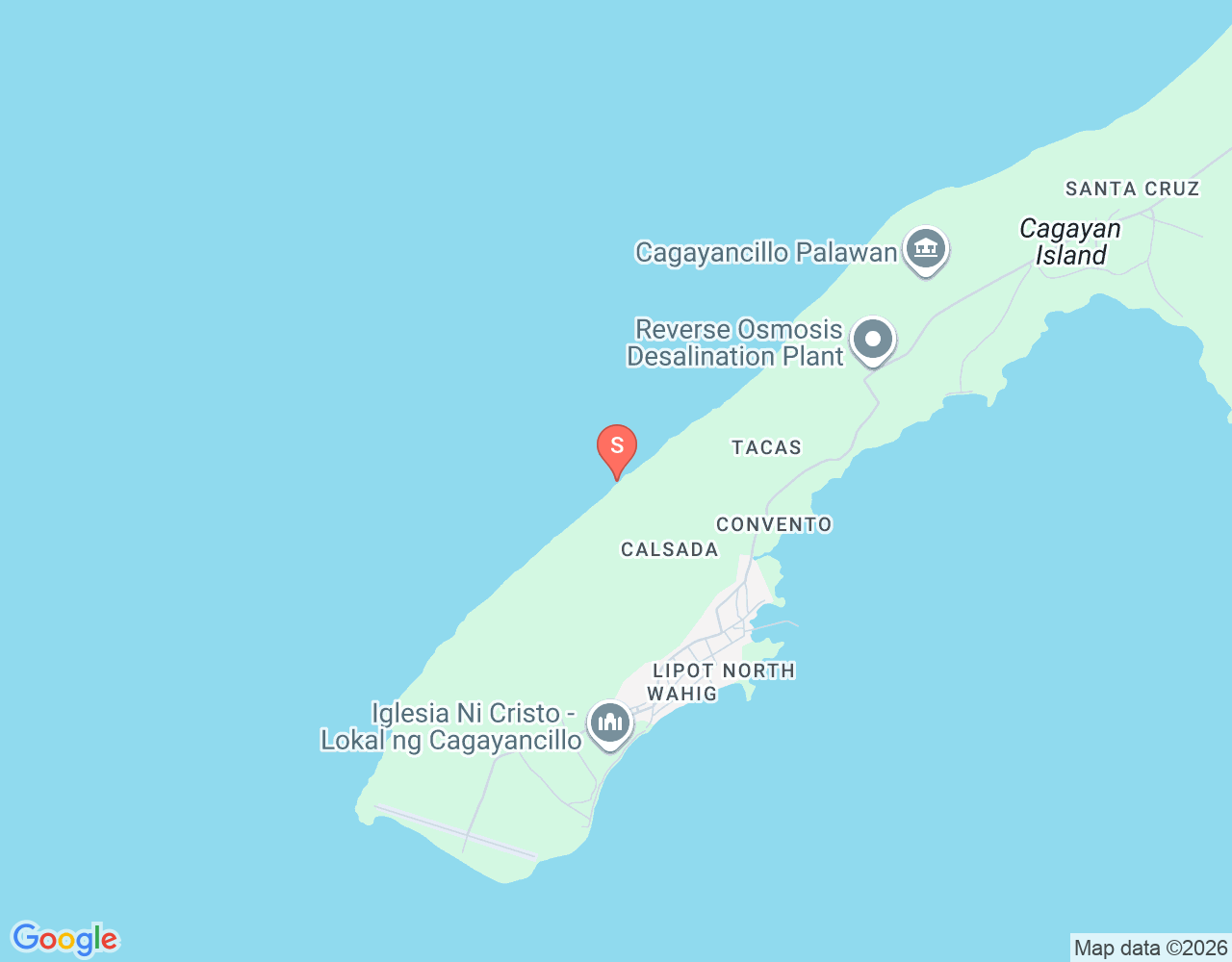 Mapa da localização de Pangas