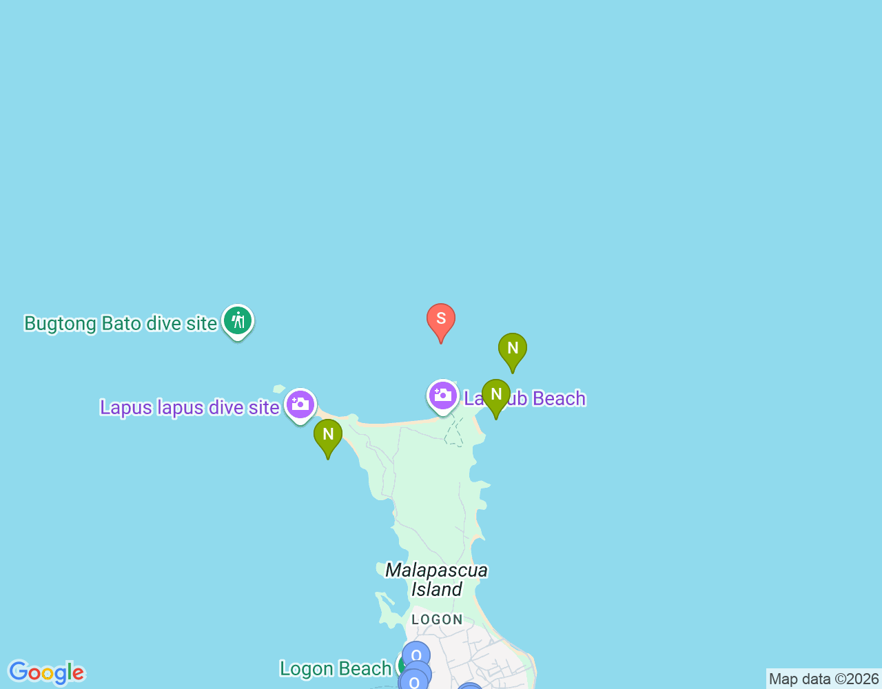 Mapa da localização de Secret Wall