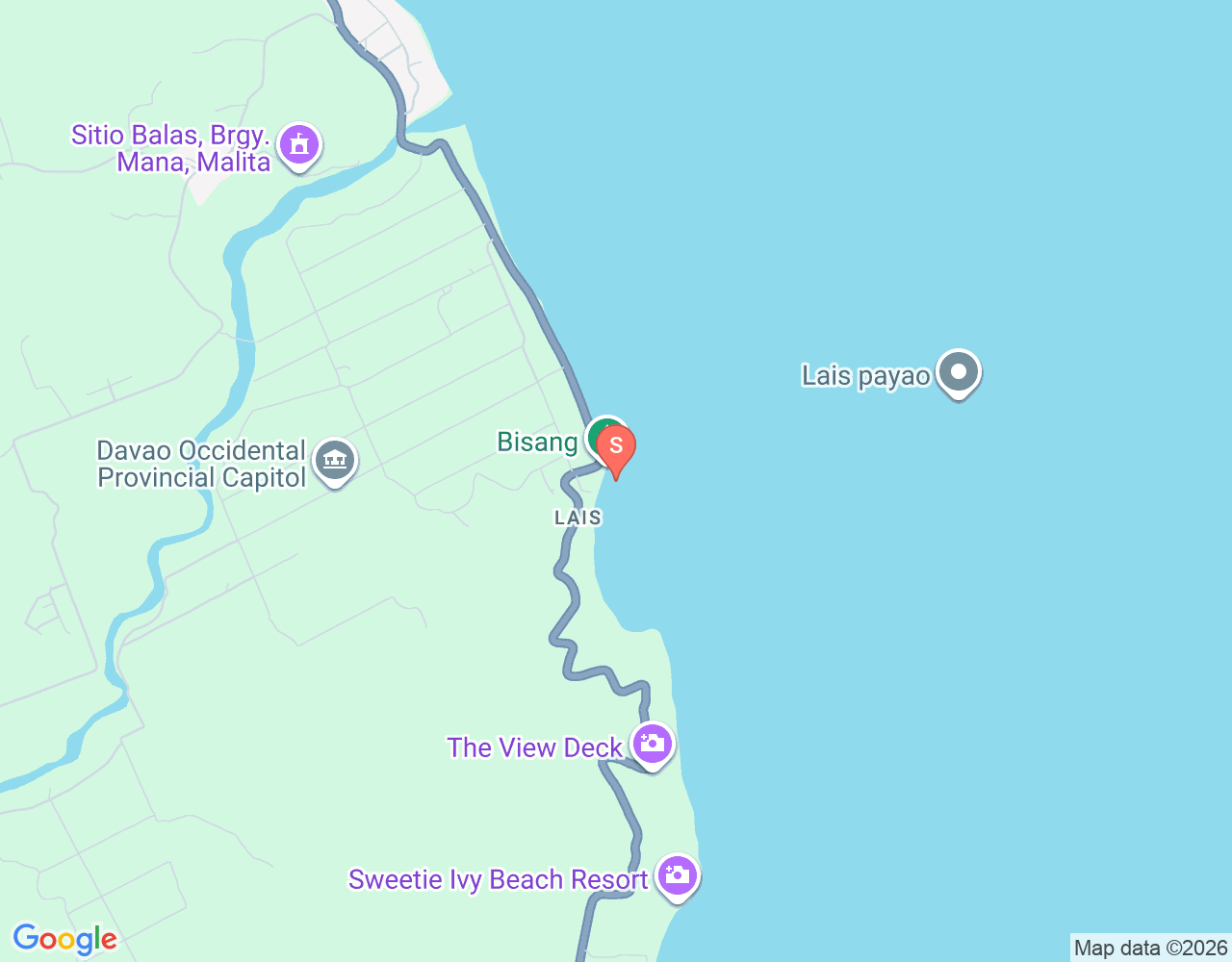 Mapa da localização de Ponto Quilapii