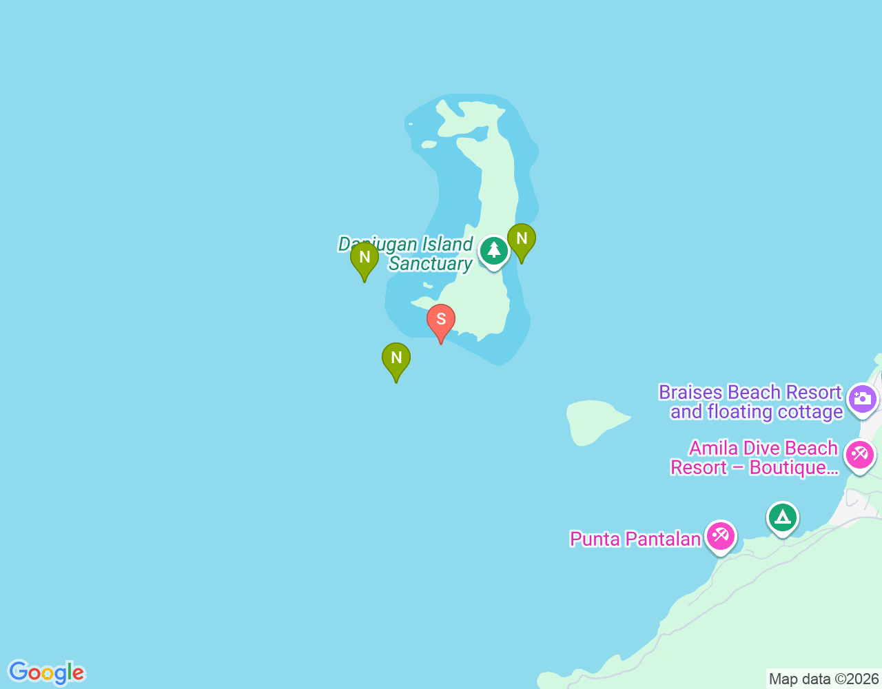 Mapa de ubicación de Twin Peaks