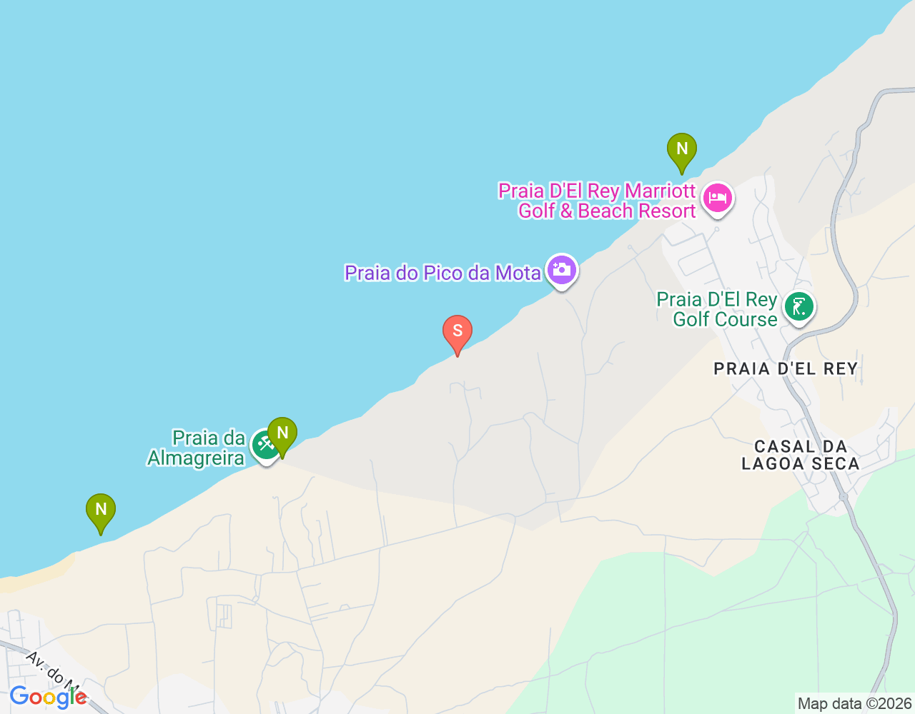 Mapa de ubicación de Pesqueiro dos Viveiros