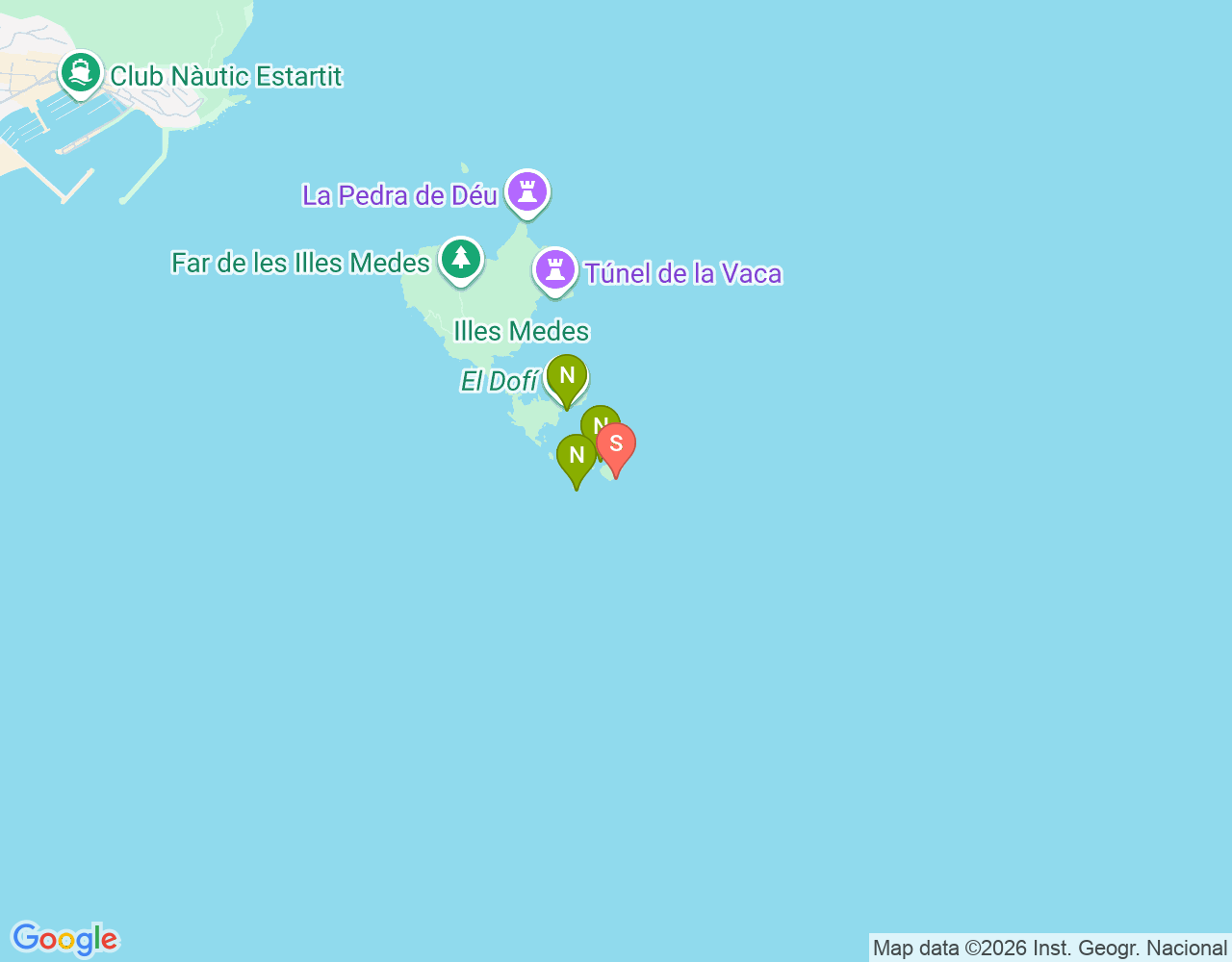 Mapa de ubicación de Carall Bernat