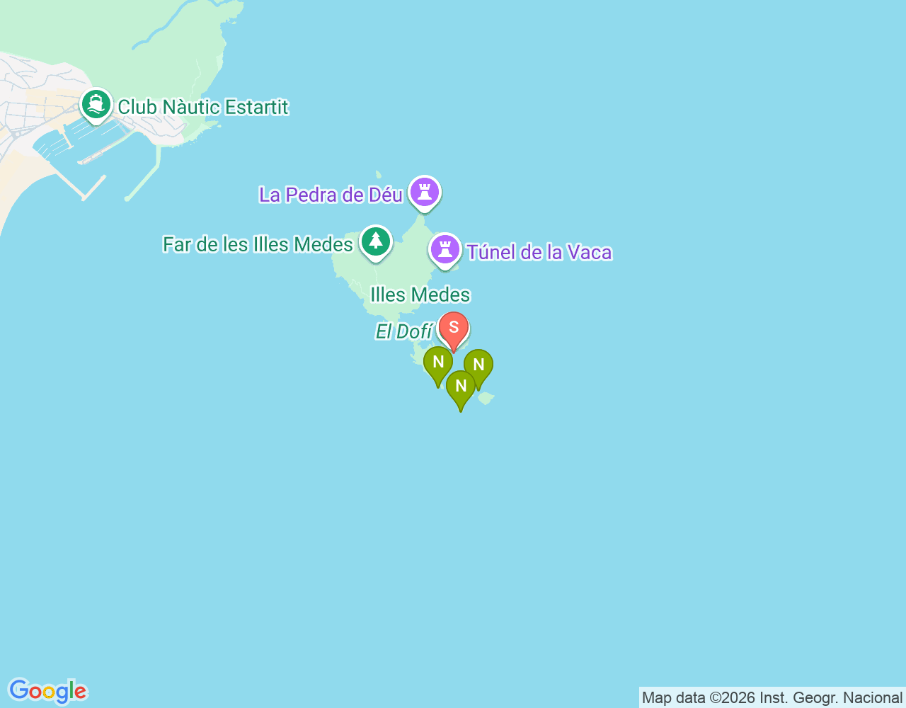 Mapa da localização de Dolfi Sud