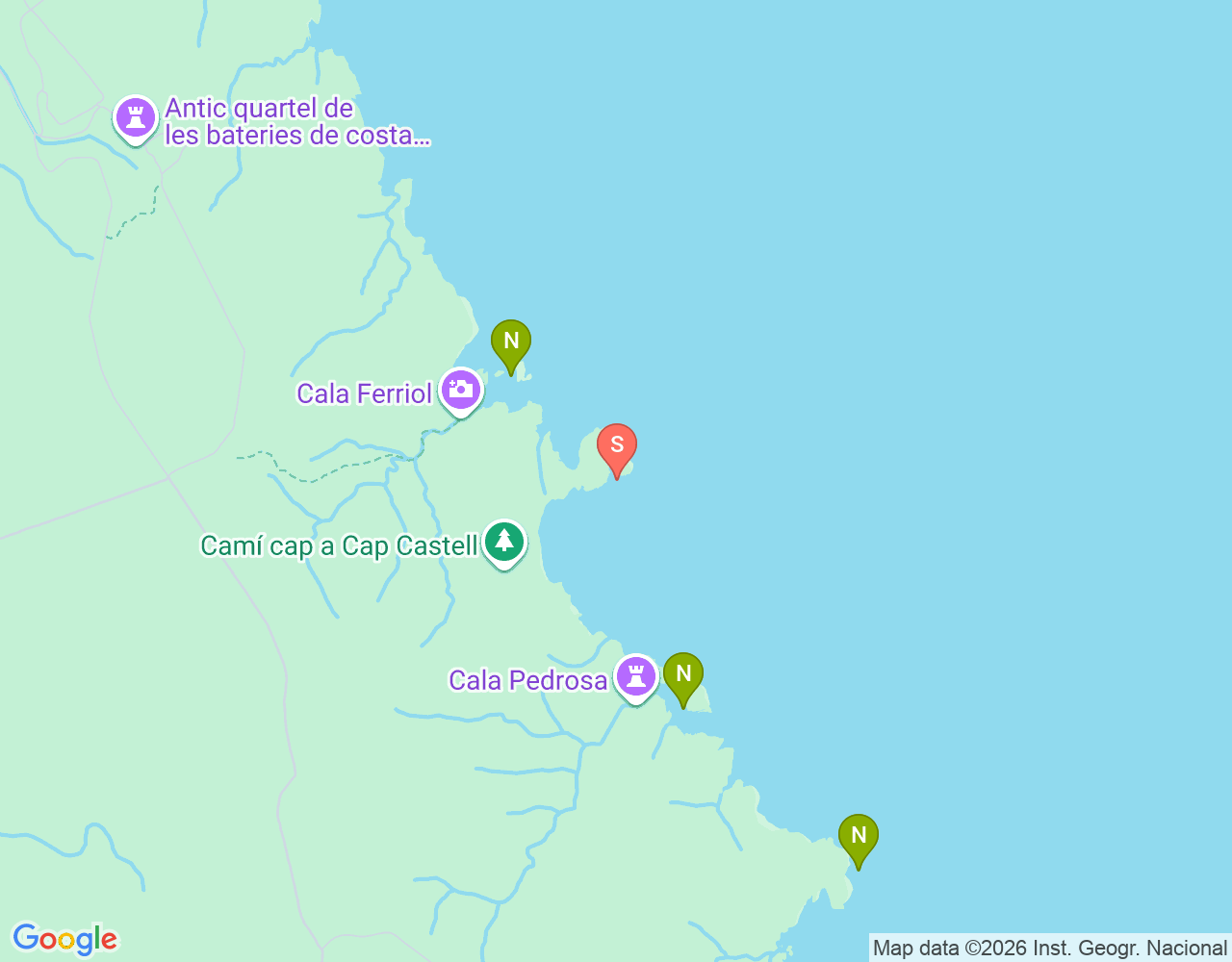 Mapa de ubicación de el Reggio