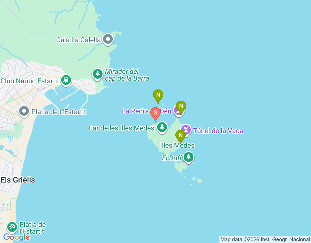 Mapa de ubicación de el Salpatxot