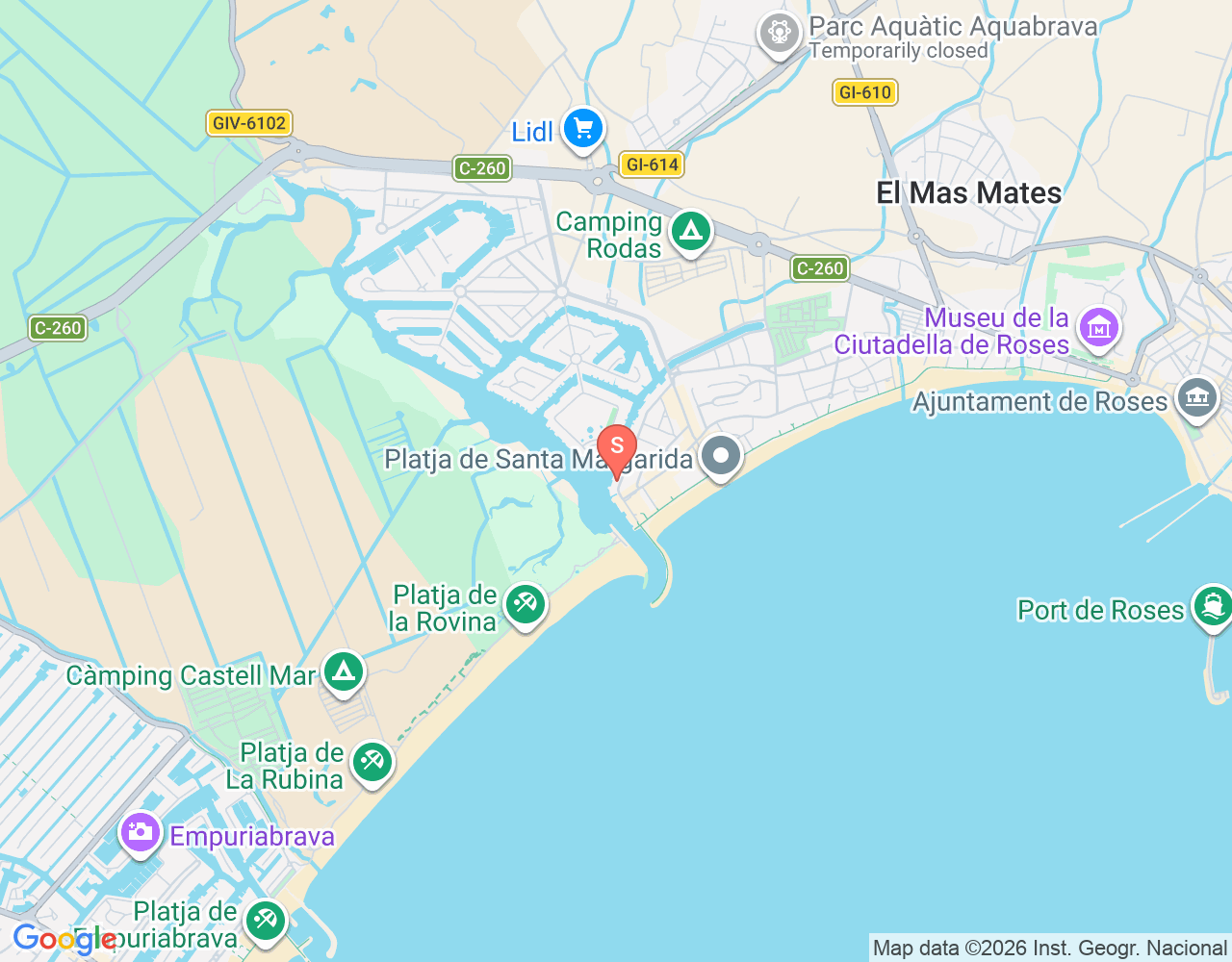 Mapa da localização de L embarrancat