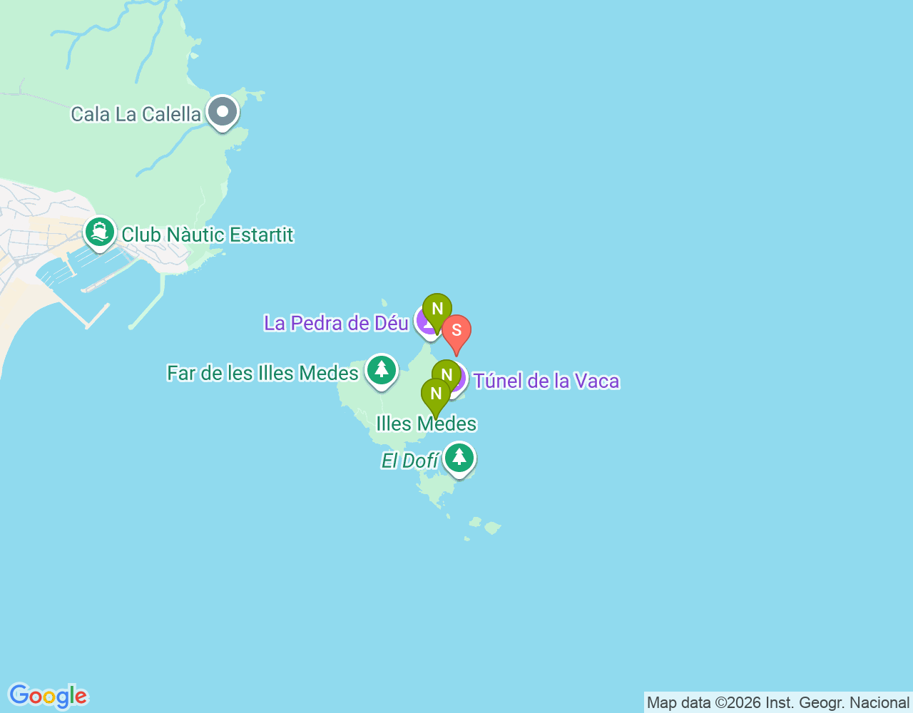 Mapa da localização de La Pota del Llop