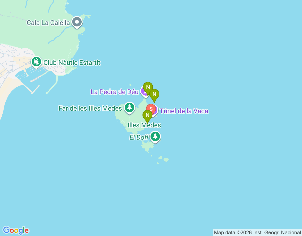 Mapa da localização de la Vaca