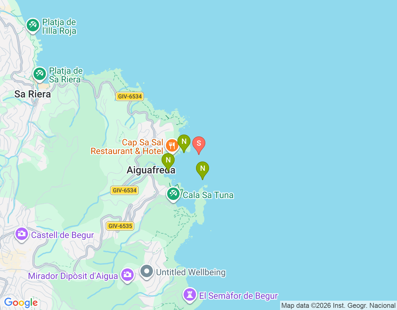 Mapa da localização de Les Alzines