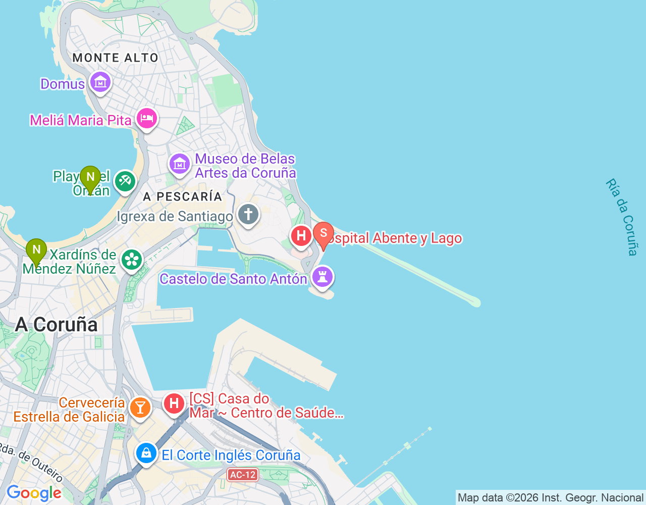 Mapa da localização de Nauga