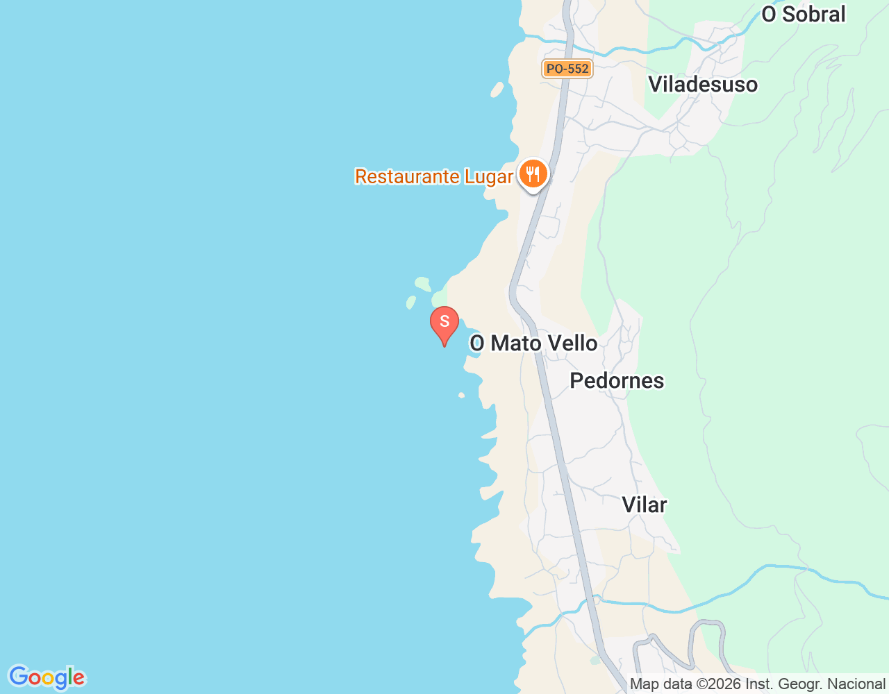 Mapa da localização de San Francisco
