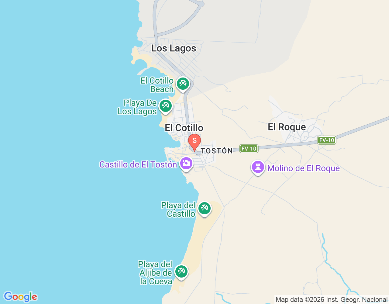 Mapa de ubicación de Shock-Wave