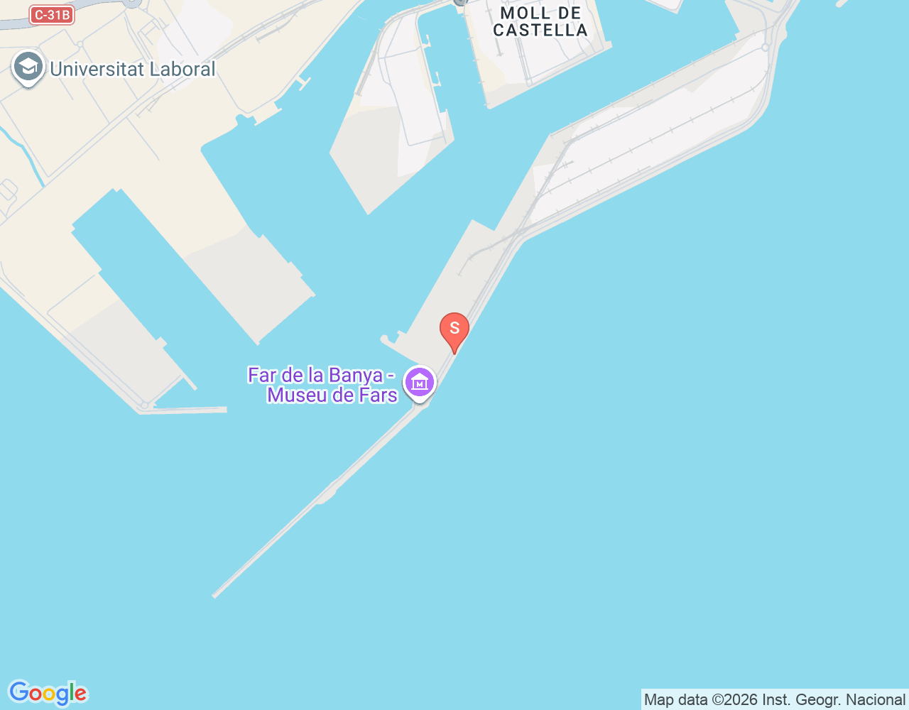Mapa da localização de Societat d'Exploracions Submarines de Tarragona