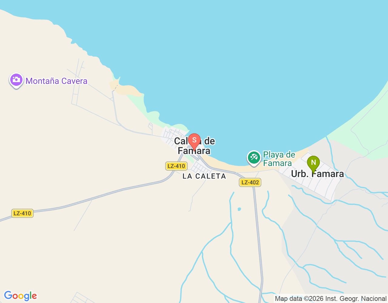 Mapa da localização de Surf Attack