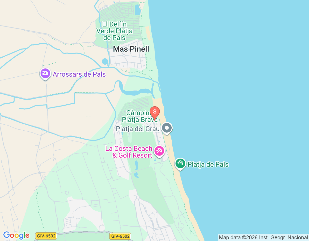 Windsurf Pals location map