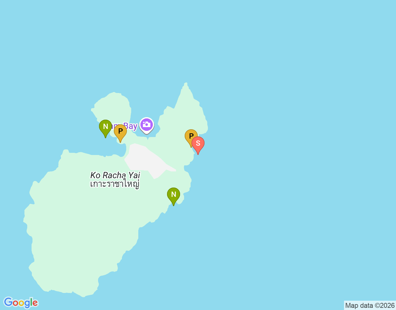 Mapa de ubicación de Bay 1 / Ao Ter