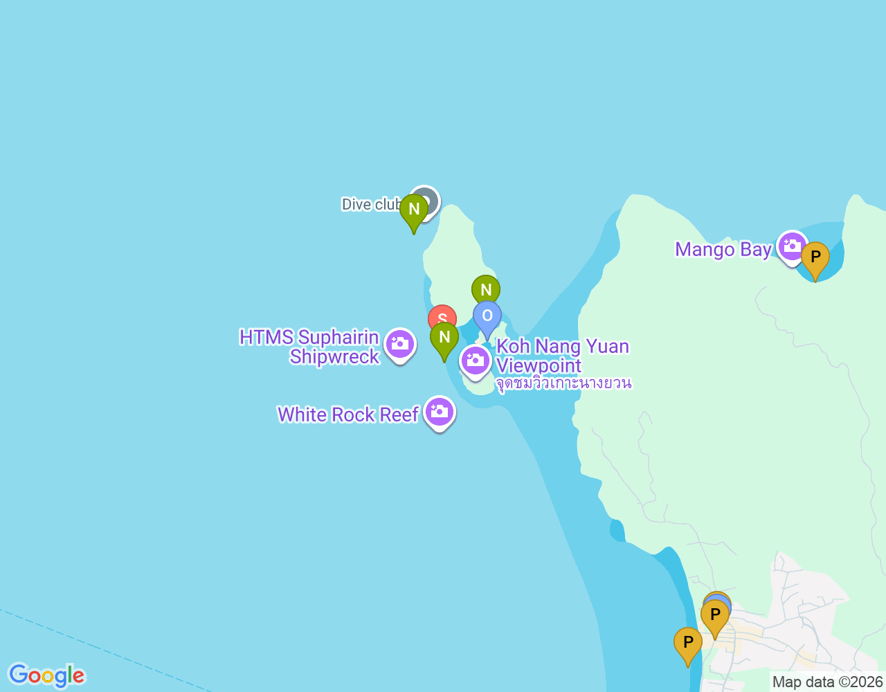 Mapa da localização de Buoyancy