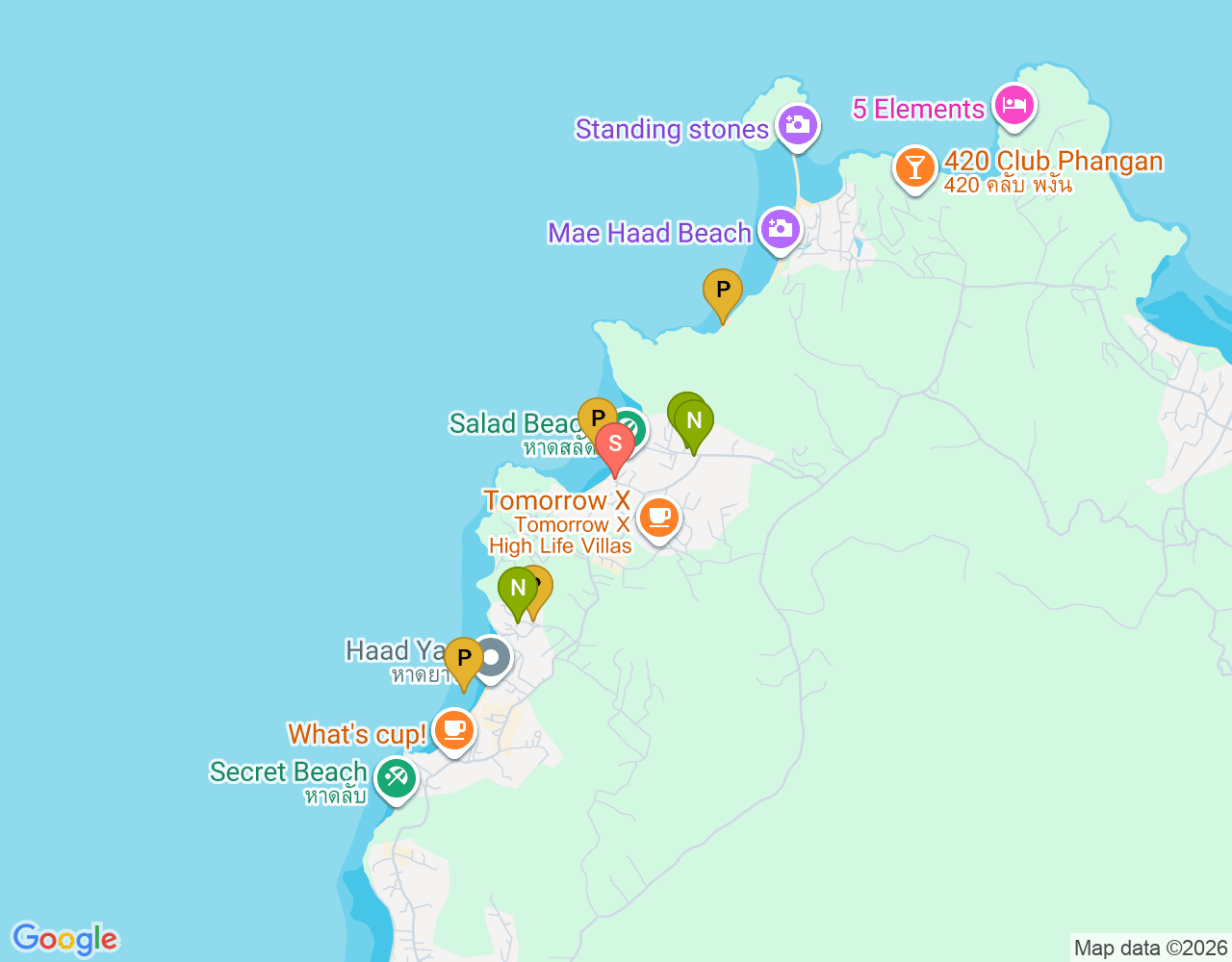 Mapa de ubicación de Fish & Ships