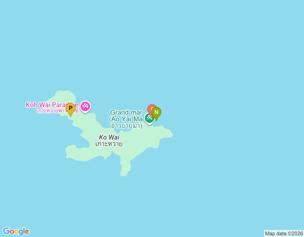 Mapa de ubicación de Good snorkeling