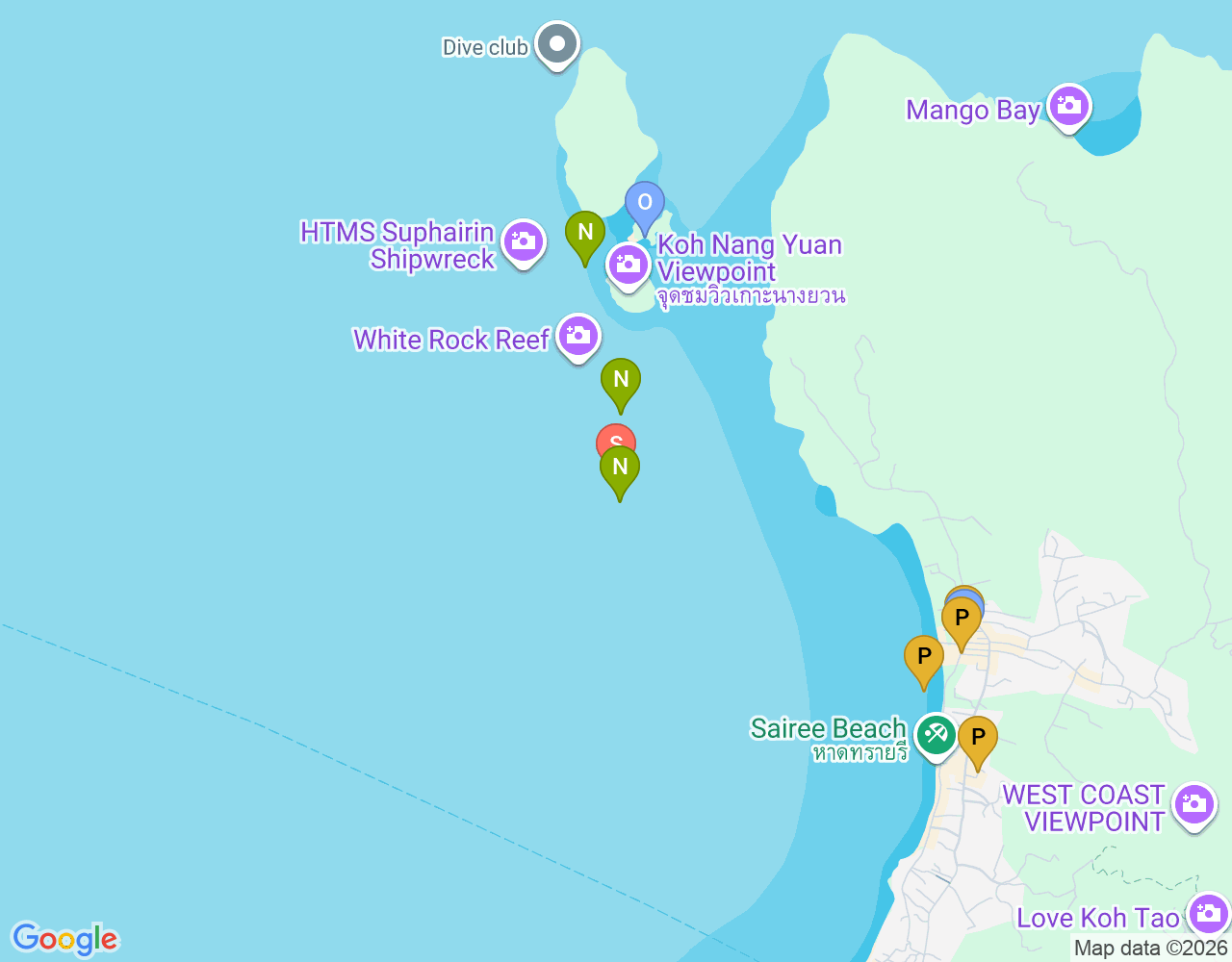 Mapa de ubicación de Hin Pee Wee