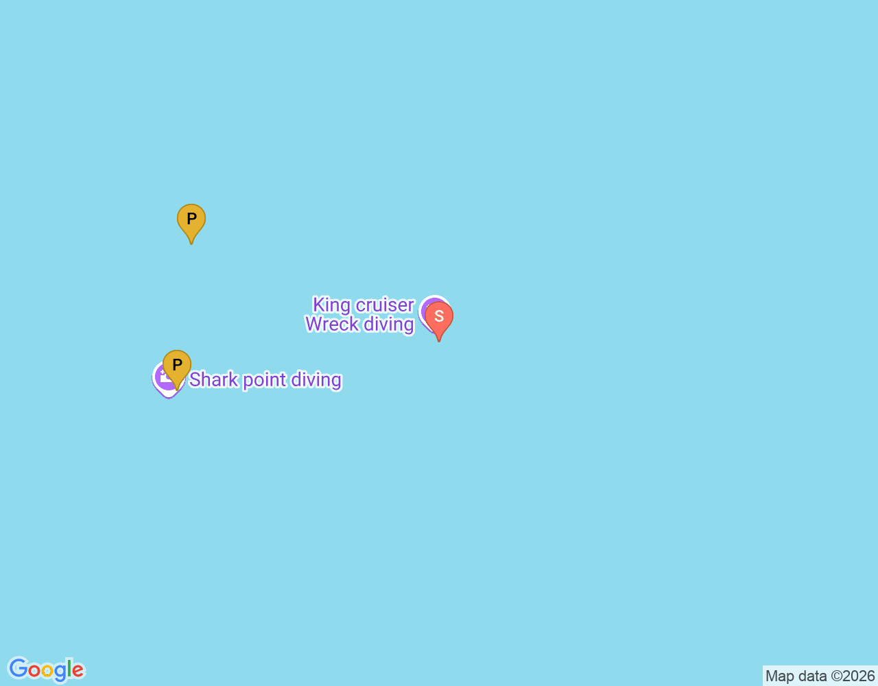 Mapa de ubicación de MS King Cruiser