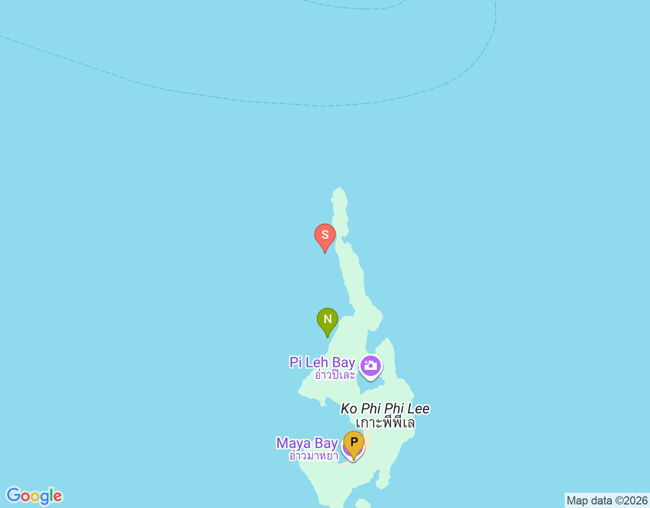 Mapa de ubicación de ผาป่ะหล่อง