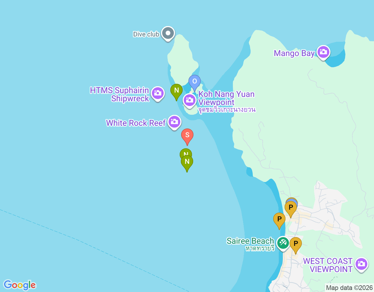 Mapa de ubicación de White Rock