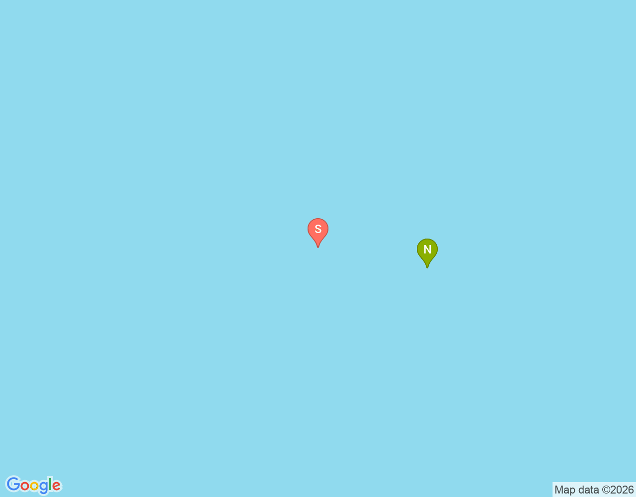 Mapa da localização de HMS Pine