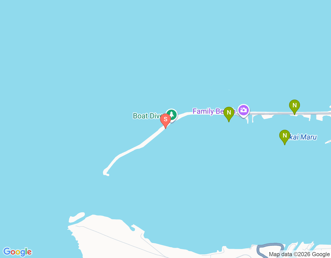 Mapa da localização de American Tanker