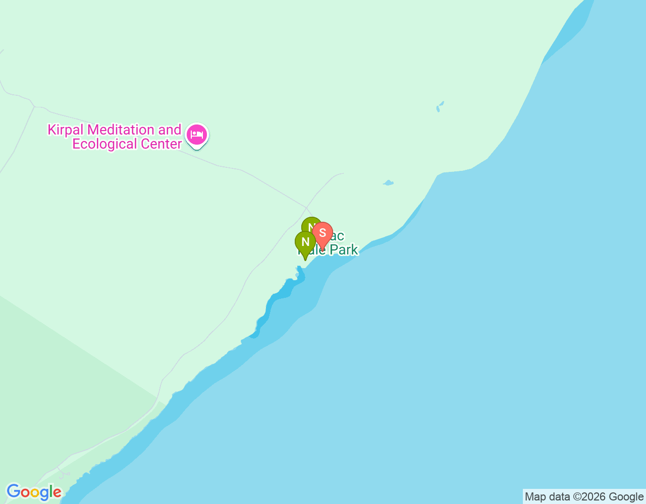 Mapa de ubicación de Elevators