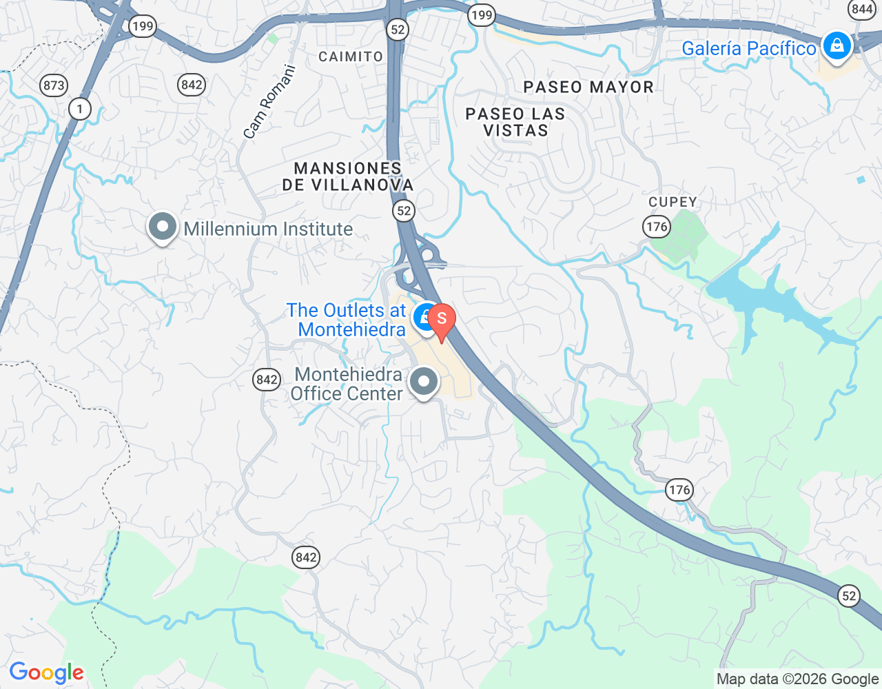 Mapa da localização de Kamea Meha