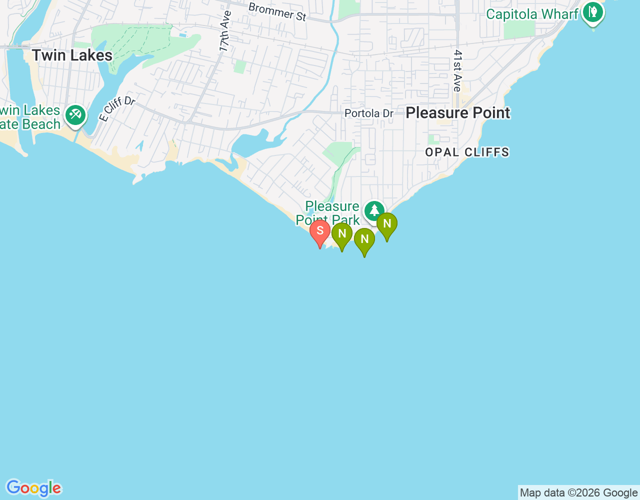 Little Wind-an-Sea location map