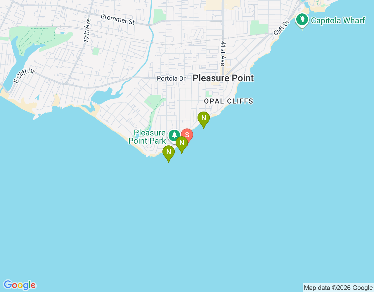 Second Peak location map