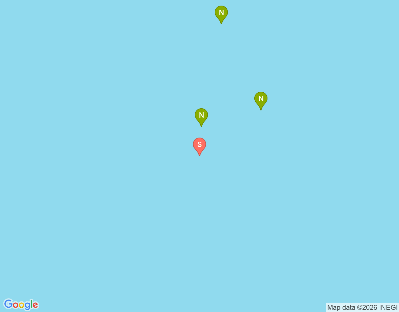 Mapa de ubicación de Soule Barge-Gulf Power Towers