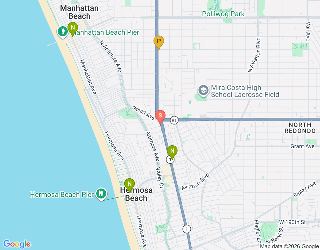 Spyder Surfboards location map