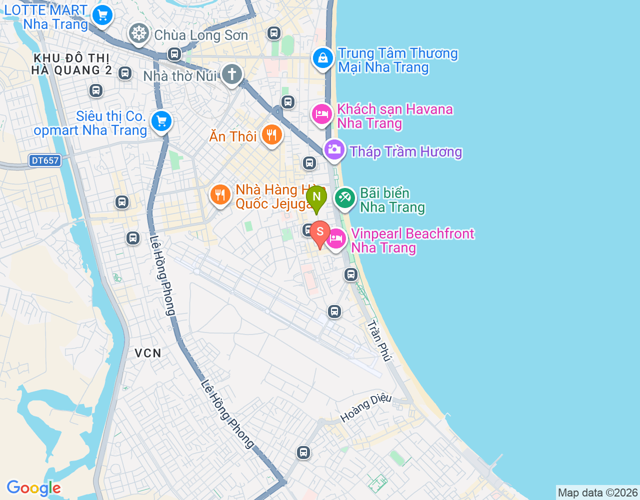 Mapa de ubicación de Angel Dive