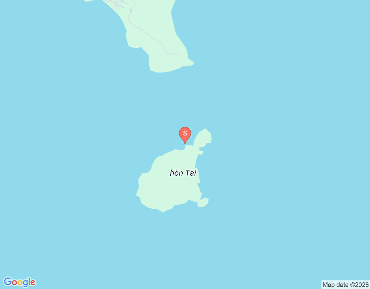 Mapa de ubicación de Snorkeling spot Hon Tai